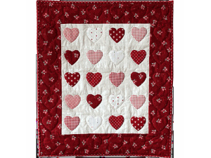 Quiltpakket Sew Many Hearts 56 x 65 cm