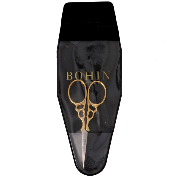 Borduur schaar Bohin EMBROIDERY SCISSORS ARABESQUE GOLD 9 cm