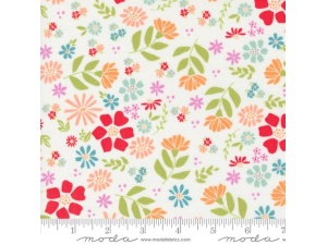 Quiltstof Moda Laguna Sunrise kleur 37680-11 Multi 110 cm breed