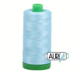 Aurifil Cotton Mako 40 kleur 2805 light grey turquoise 1000 meter..