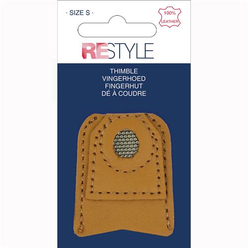 Restyle leren vingerhoed size S