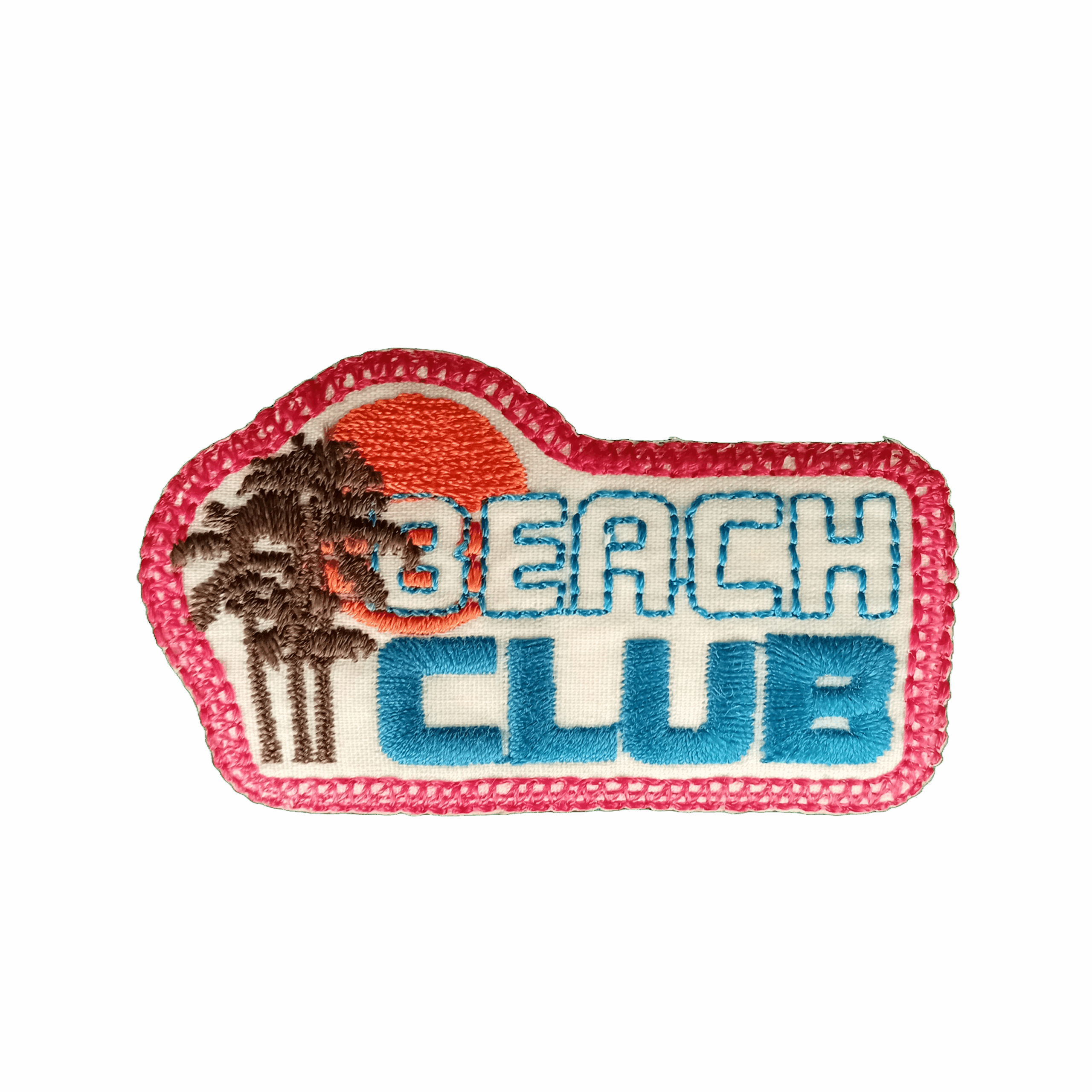 Applicatie Beach Club Serie strand 58 x 35 mm