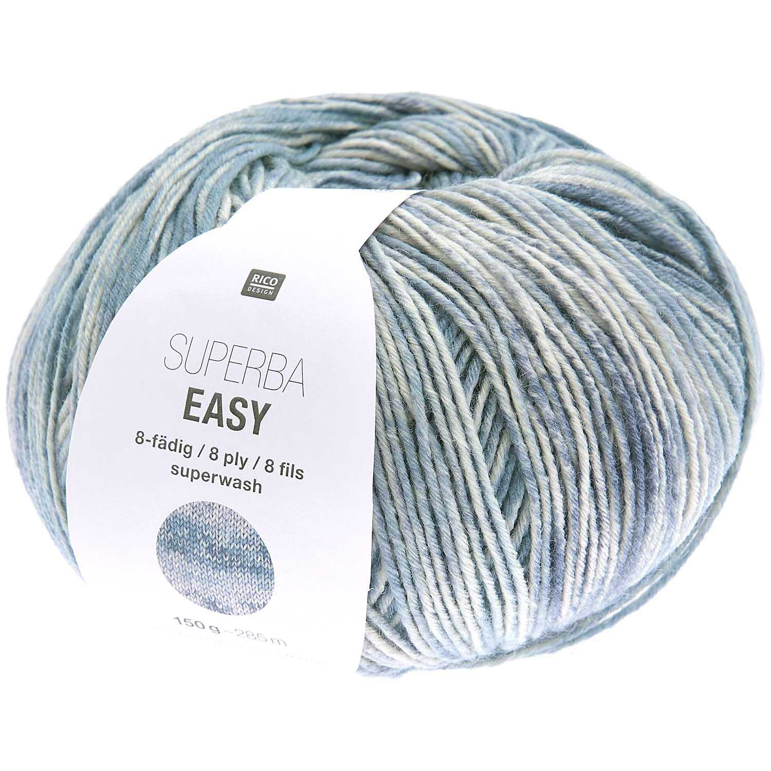 Rico Superba Easy 8 draads Superwash kleur 008