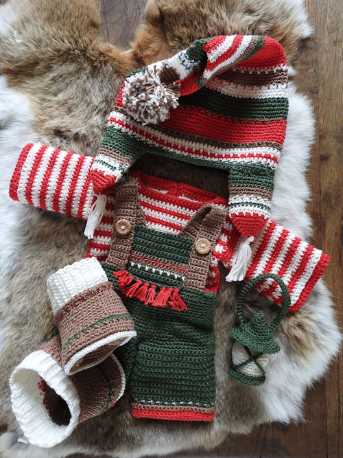 XXL Funny kledingset Sweety Christmas Boy Classic