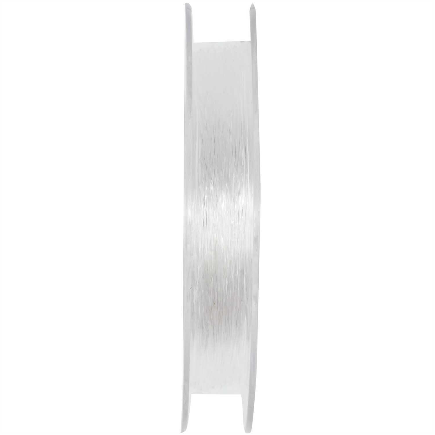 Productbeschrijving Met behulp van transparante nylondraden maak je snel en eenvoudig kettingen. Dankzij de hoge elasticiteit zijn knopen ook mogelijk! Ideaal om met kinderen te knutselen of voor doe-het-zelf-sieraden 0,4 mm dik transparant 20 meter op de spoel