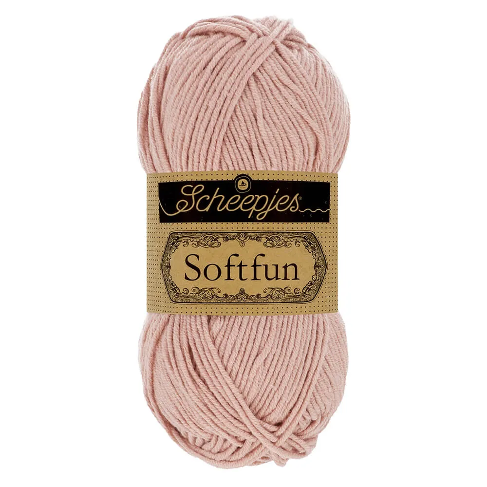 1592-2612_1 (1) Scheepjes Softfun uni kleur 2612 Crepe