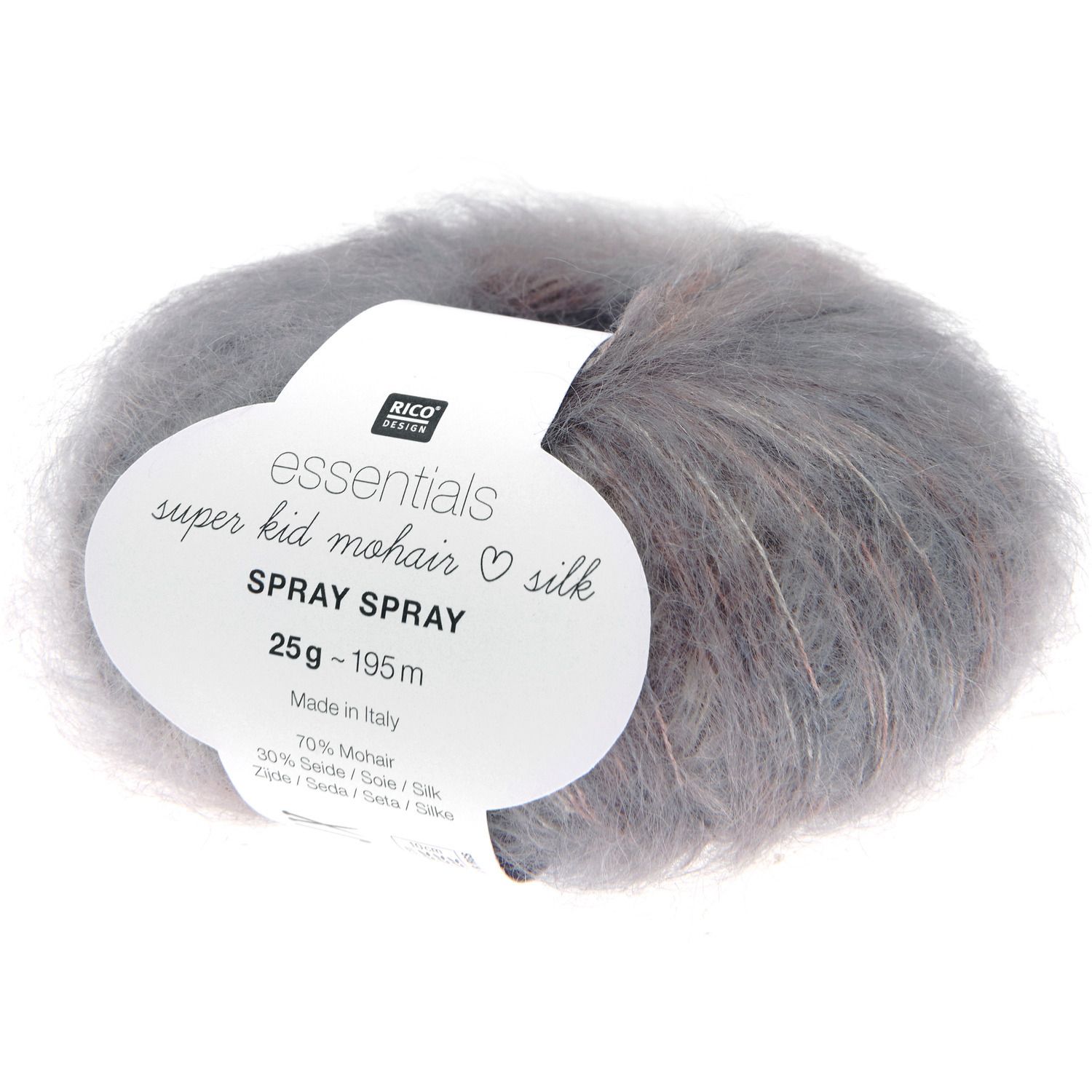Rico Essentials Super Kid Mohair Loves Silk Spray Spray kleur 004 Etnisch 25g 195m