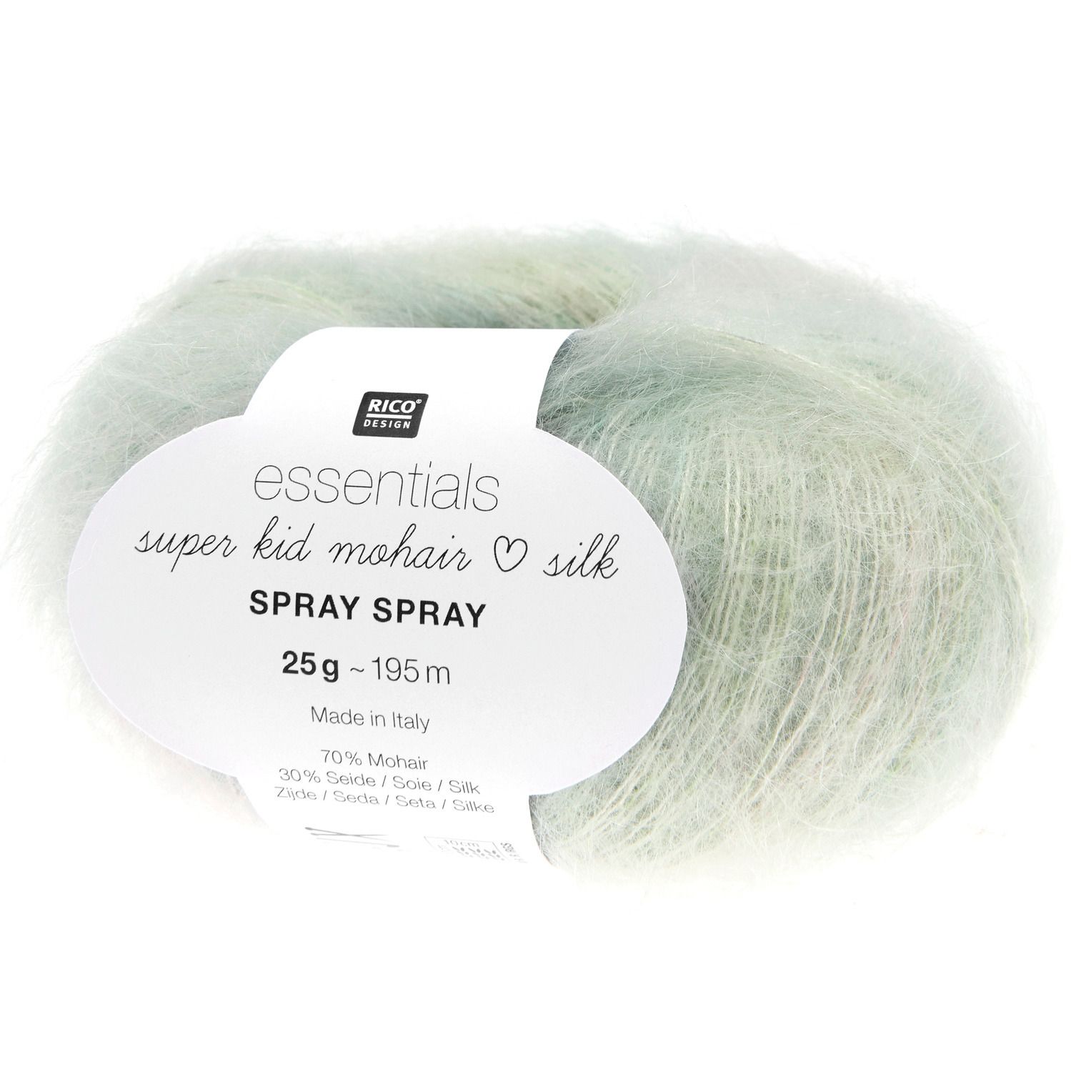 Rico Essentials Super Kid Mohair Loves Silk Spray Spray kleur 003Vers 25g 195m