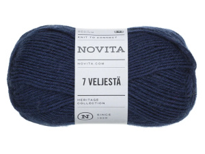 Novita 7 Veljestä 7 Brothers kleur 170 Navy