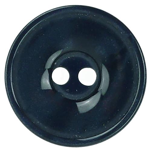 Knoop 2 Gaatsknopen 13 mm Kleur Blauw 210