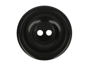 Knoop Bottoni Italiani zwart maat 32 - 20mm