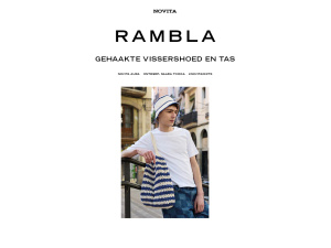 Patroon Novita Rambla gehaakte vissershoed en tas kwaliteit Aura