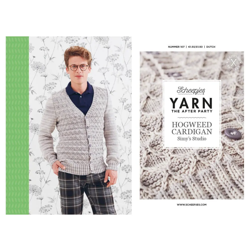 YTAP107-20NL-1 Booklet Yarn the after party nummer 107 Hogweerd Cardigan