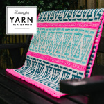 Booklet Yarn teh after party nummer 154 Folk Trees Blanket