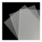 Verstevigingsplaat (Paterno plaat) 23.5x37.5x0.05cm semi-transparant 3 stuks