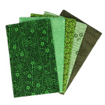 Tissu de Marie 5 quilt lapjes 50x57 cm Enchanted Emerald 965870