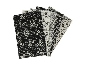 Tissu de Marie 5 quilt lapjes 50x57 cm Wisdom White 965870