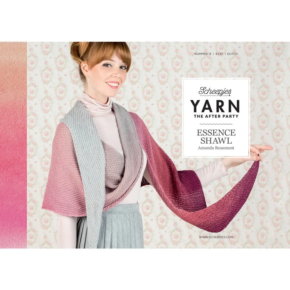 YTAP13-20NL (1) Booklet Yarn the after party nummer 13 Essence shawl
