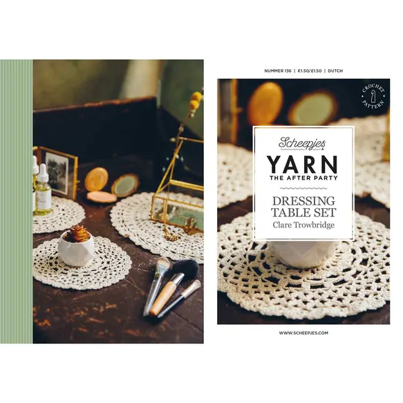 YTAP136-20NL-1 Booklet Yarn the after party nummer 136 Dressing Table Set