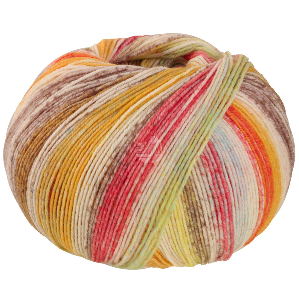 Lana Grossa Cool Wool 4 Socks print kleur 7770