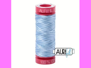Aurifill Cotton Mako 12 kleur 3770 Washed Denim 50 meter