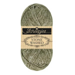 Scheepjes Stone Washed kleur 851 Chlorite Green