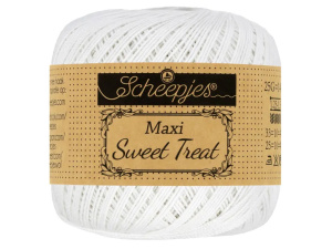 Scheepjes Maxi Sweet Treat 25g kleur 106 Snow White