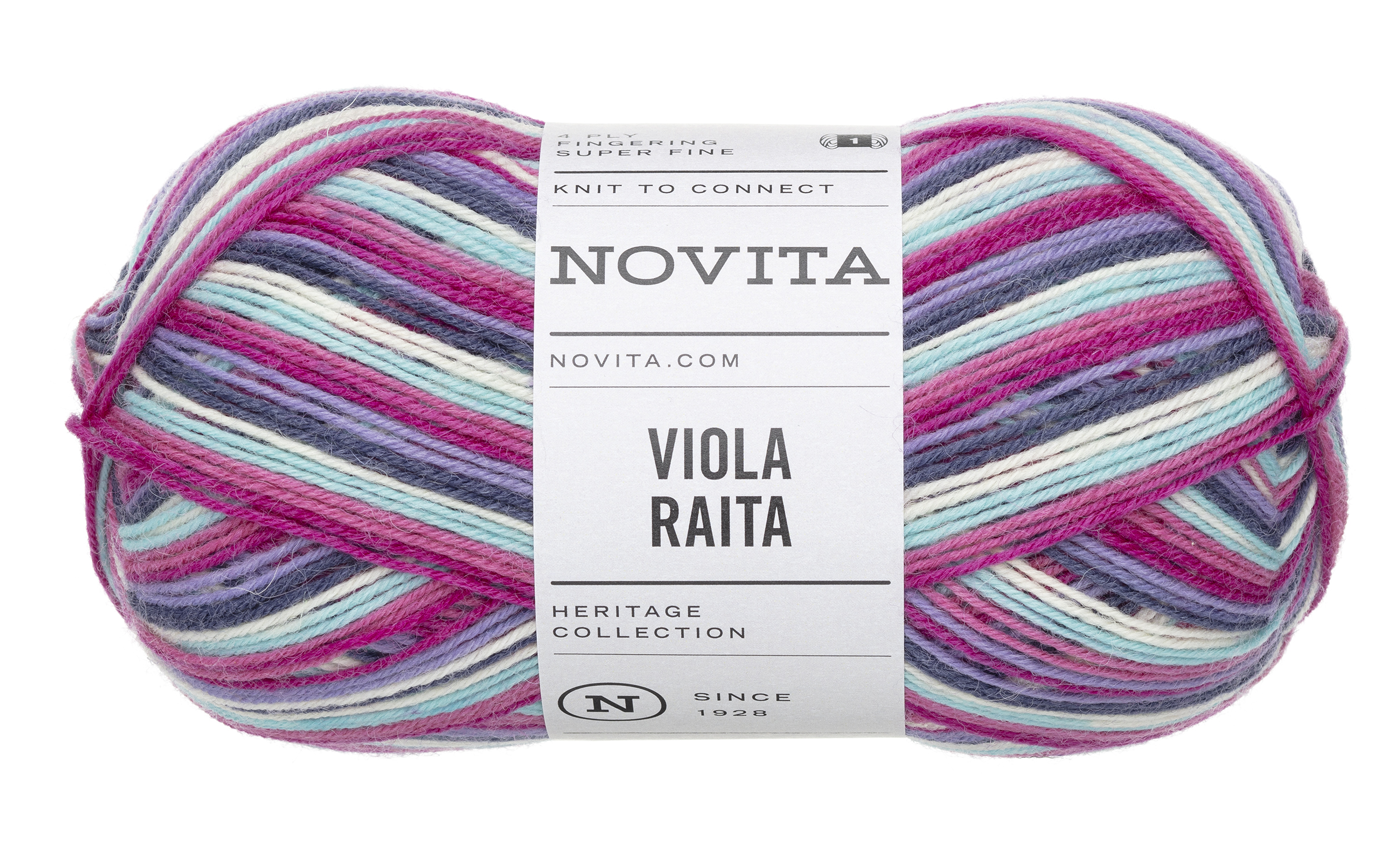Novita Viola Raita kleur 8401 Taivaanranta