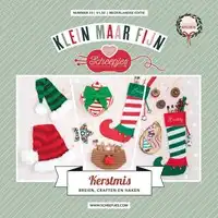scheepjes-klein-maar-fijn-nr33-kerstmis (1) Booklet Klein maar fijn Nummer 33 Kerstmis craften en haken