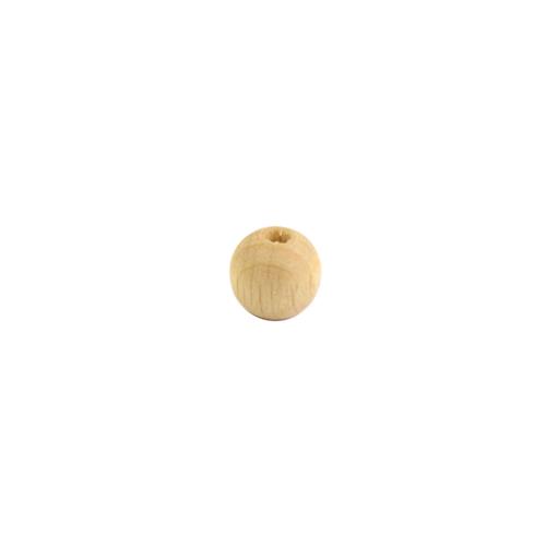Houten kraal 08 mm Pentacolor ongelakt H4336