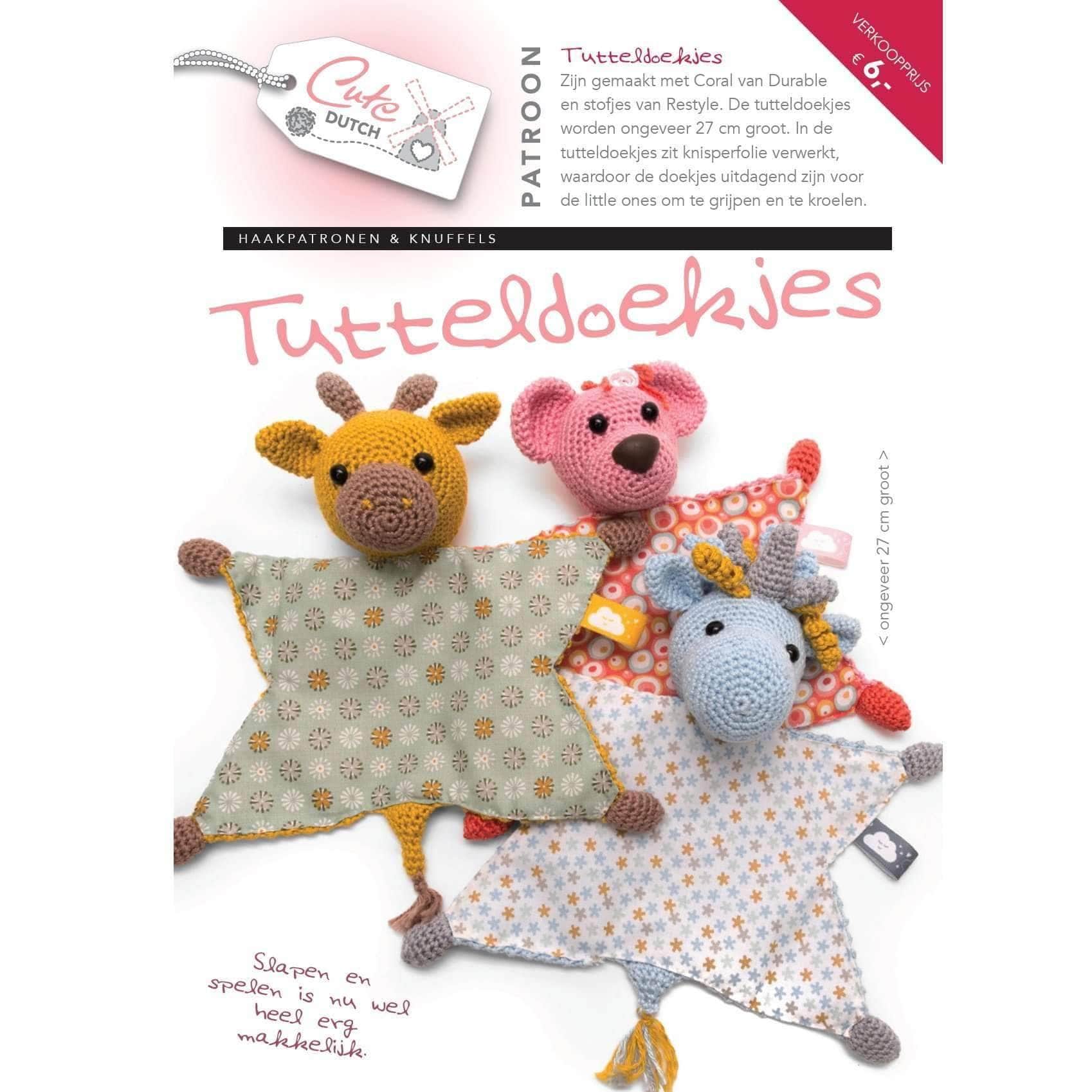 CuteDutch patronenboekje Tutteldoekjes