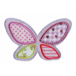 HKM Applicatie vlinder lila