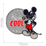 HKM Applicatie Mickey Mouse keepin it cool 75x66mm