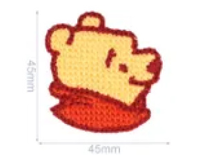 HKM Applicatie Beer Paddington 45 x 45 mm