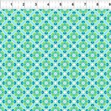 Quiltstof Dragon Friends ITB Studio 21110DF1 Geo 5-Teal