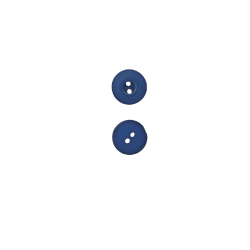 knoop 15 mm 2 gaats blauw