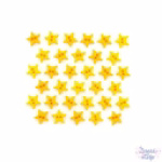 Sierknoopjes Dress it up Mico mini stars yellow 211-2923