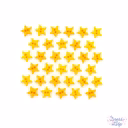 2923_128x128 Sierknoopjes Dress it up Mico mini stars yellow 211-2923