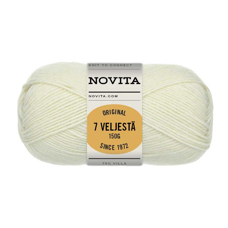 Novita 7 Veljestä 7 Brothers 150 gram kleur 010