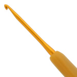 Clover Soft Touch haaknaald 6.0mm aluminium 1010 .. - Afbeelding 5