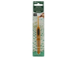 Clover Soft Touch haaknaald 3.25mm aluminium 1004