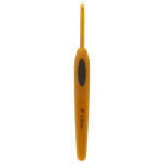 Clover Soft Touch haaknaald 3.75mm aluminium 1006