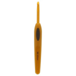 Clover Soft Touch haaknaald 5.0mm aluminium 1008