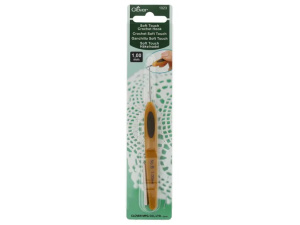 Clover Soft Touch haaknaald 1 mm staal 1023