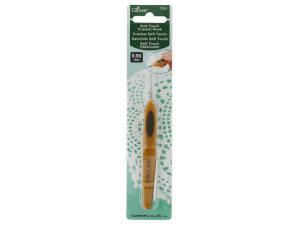 Clover Soft Touch haaknaald 0.90 mm staal 1024
