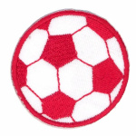 HKM Applicatie voetbal rood
