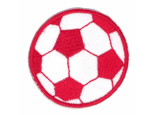 HKM Applicatie voetbal rood