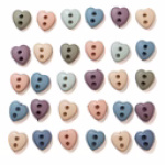 Sierknoopjes Dress it up Micro Hearts Romance Colors