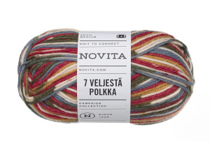 Novita 7 Veljestä 7 Brothers Polkka kleur 8021