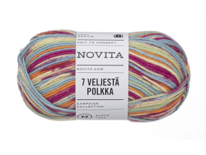 Novita 7 Veljestä 7 Brothers Polkka kleur 8041